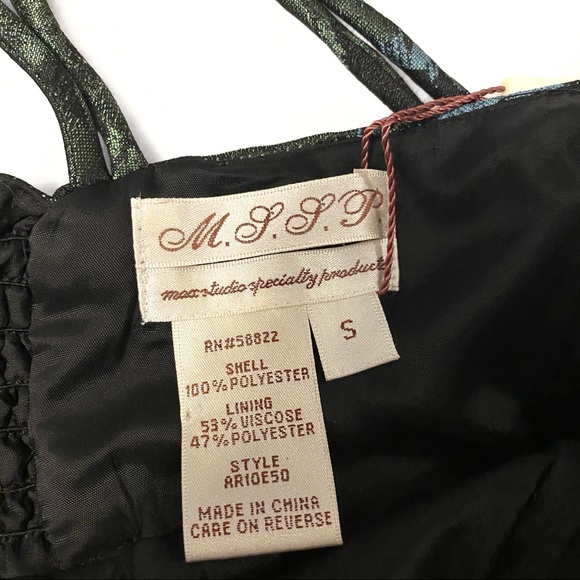 Max Studio Black Floral Cocktail Dress - Picture 6 of 7